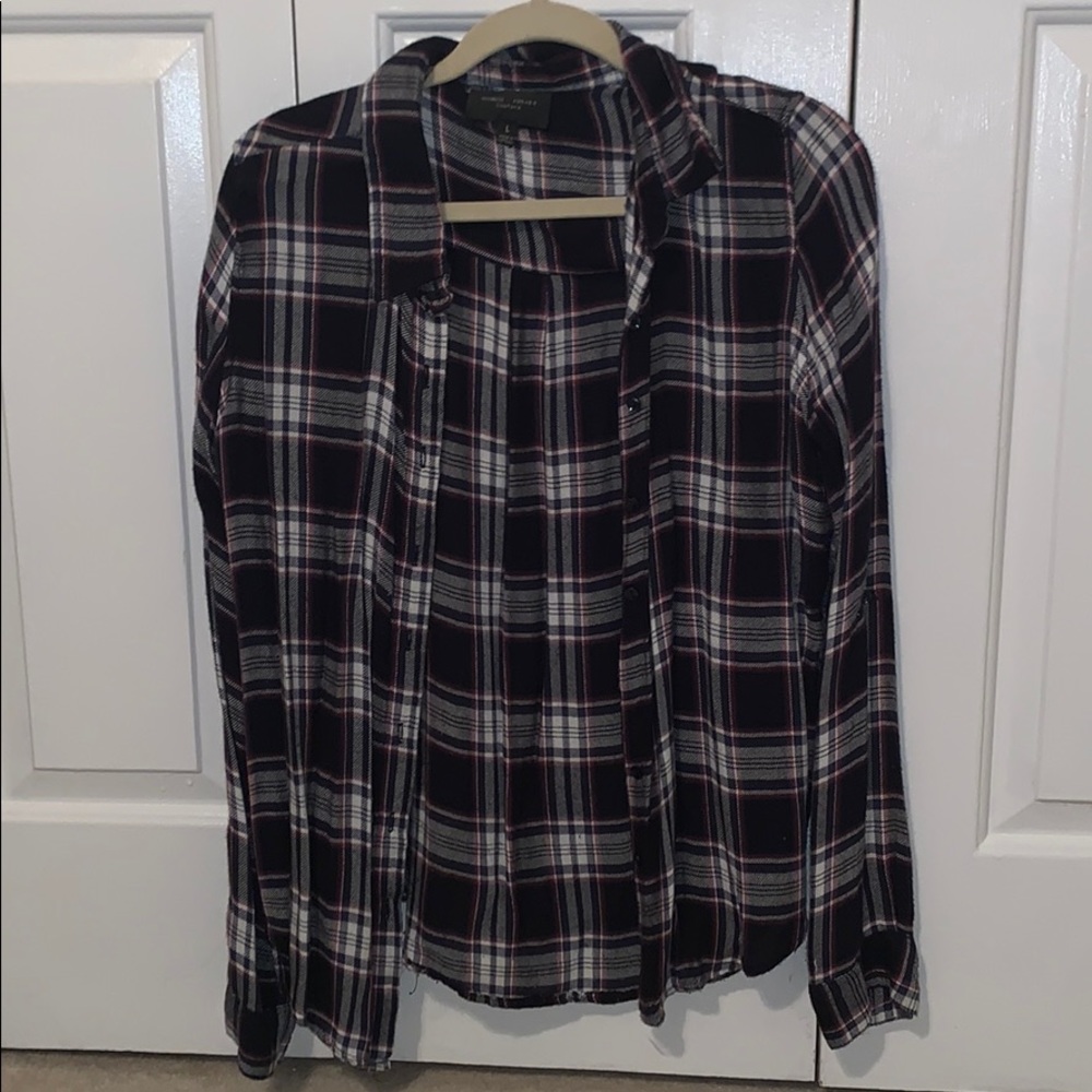 Plaid button-up shirt - Picture 1 of 2